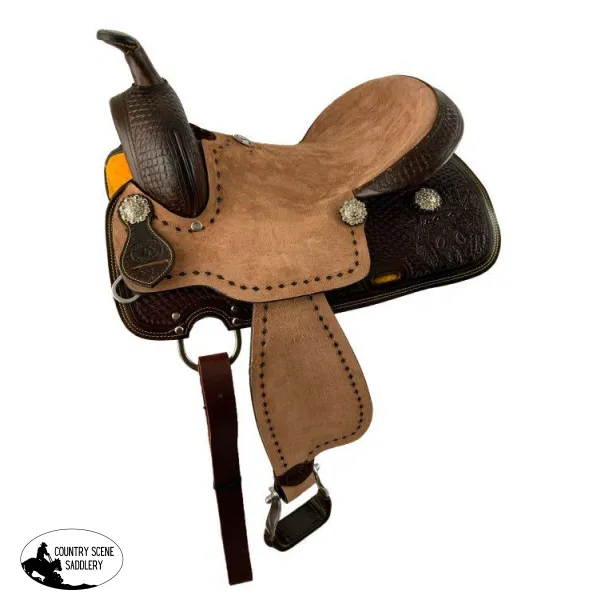 16" (Semi QH)  Youth Pleasure style saddle set