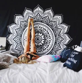 Black and White Mandala