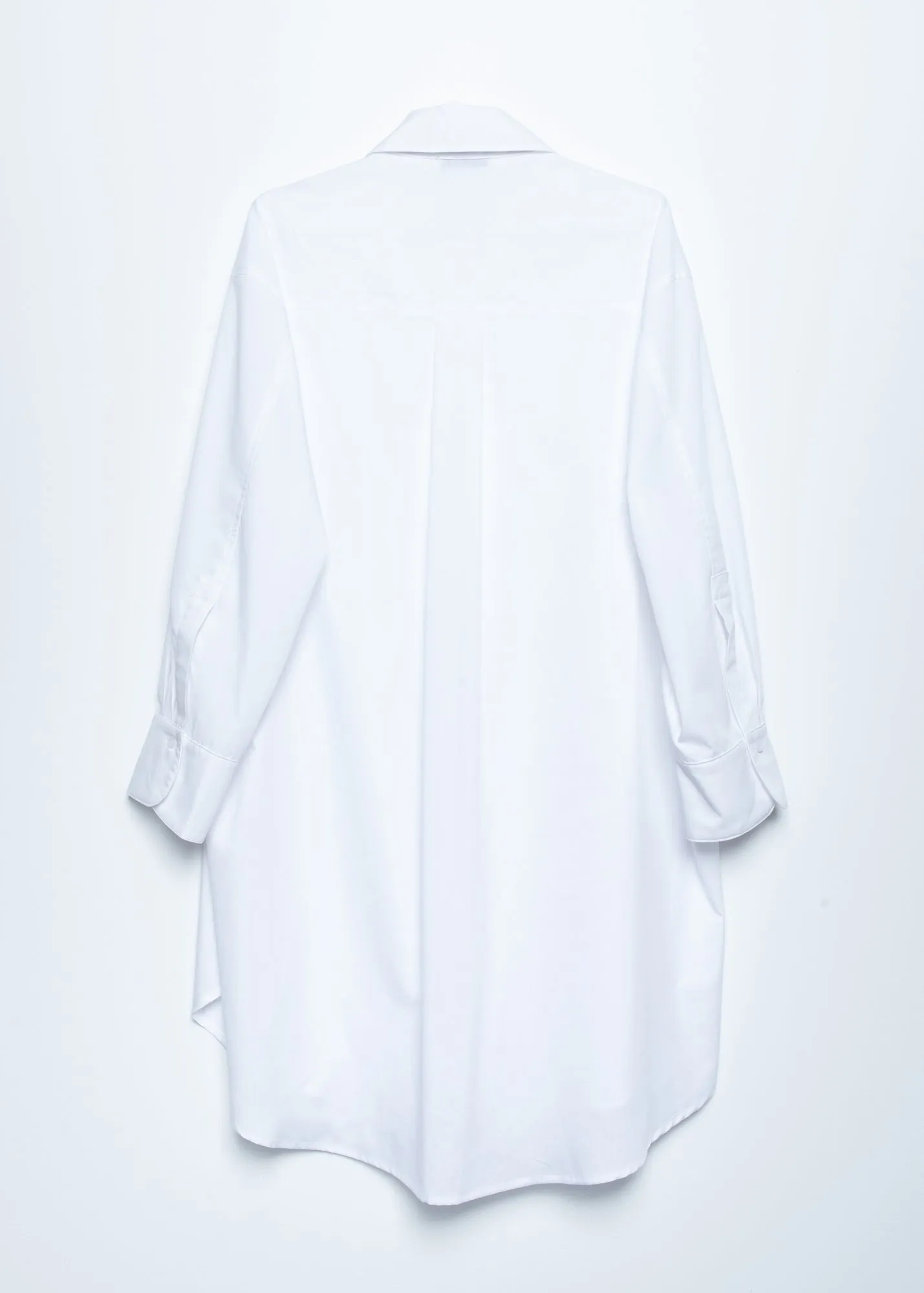 Camicia oversize in popeline