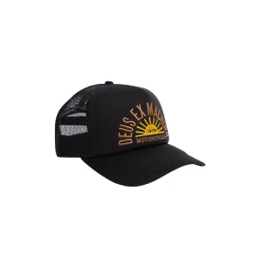 Cappello Uomo Deus Sunflare Trucker Nero