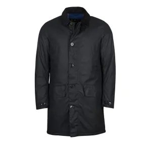 Giubbino Barbour Wax Mac Blu Navy