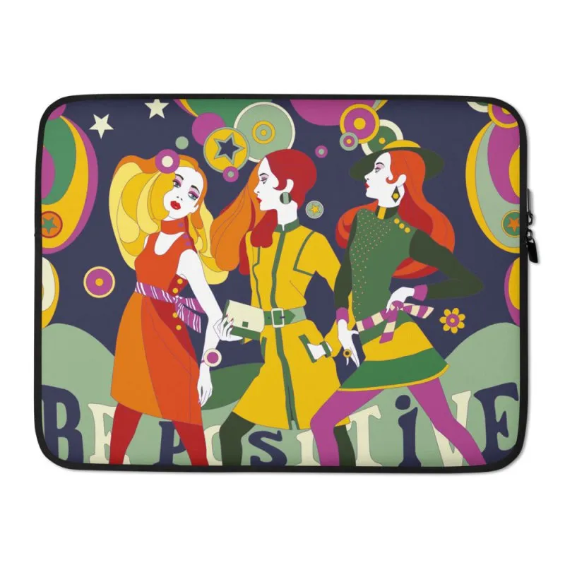 Laptop Sleeve - Retro positive