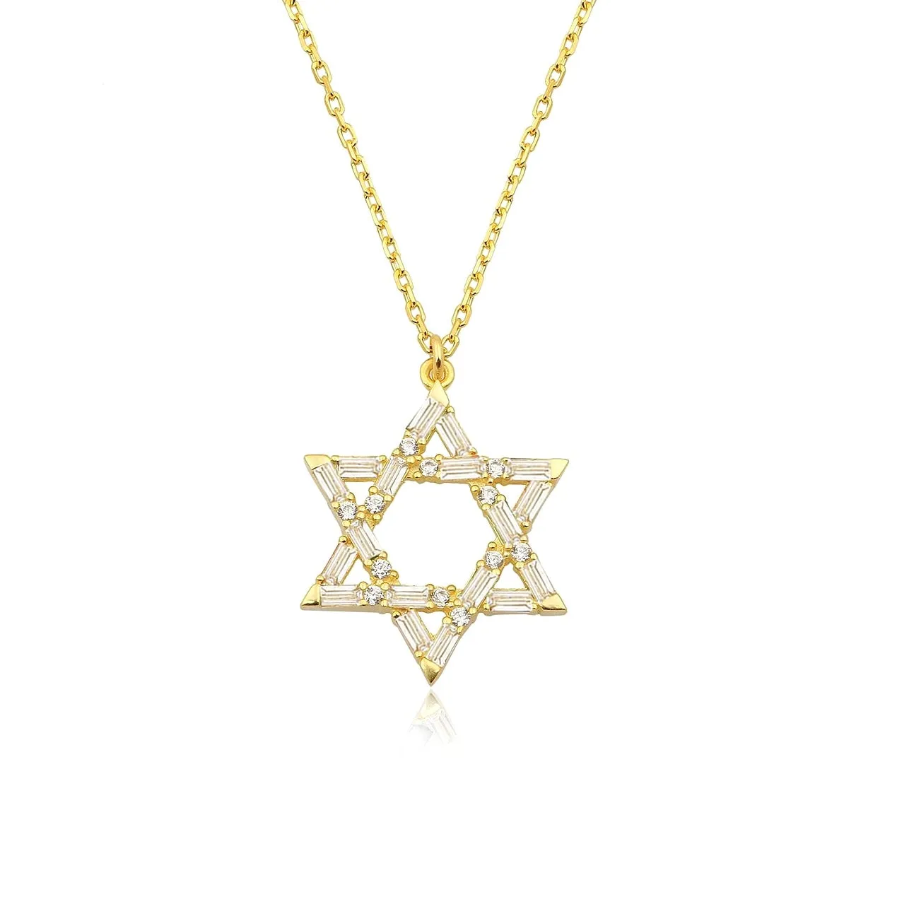 Large Nessa Magen David Necklace