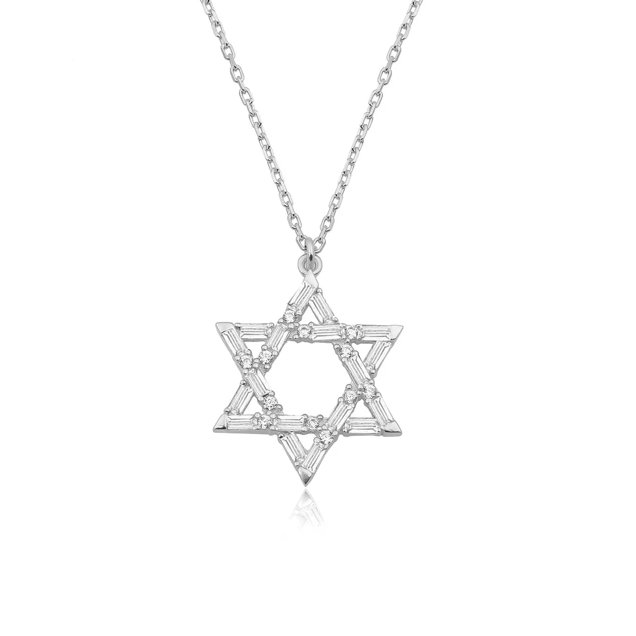 Large Nessa Magen David Necklace