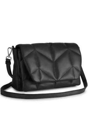 Markberg Eileen Crossbody Taske Chevron Puffer - Black