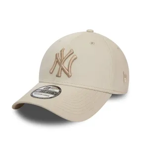 NEW ERA New York Yankees League Essential Light Beige 39THIRTY Stretch Fit Cap