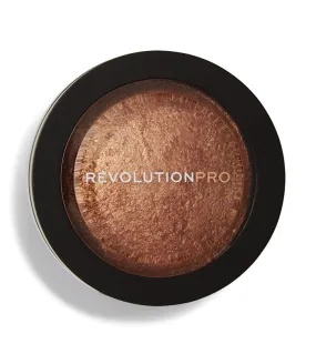 Revolution Pro - Iluminador en polvo Skin Finish - Golden Glare