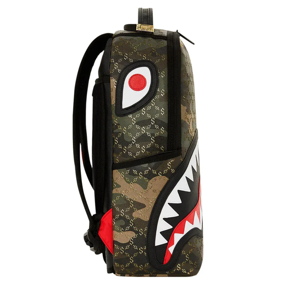 Zaino SPRAYGROUND stampa Dollar Pattern Over Camo